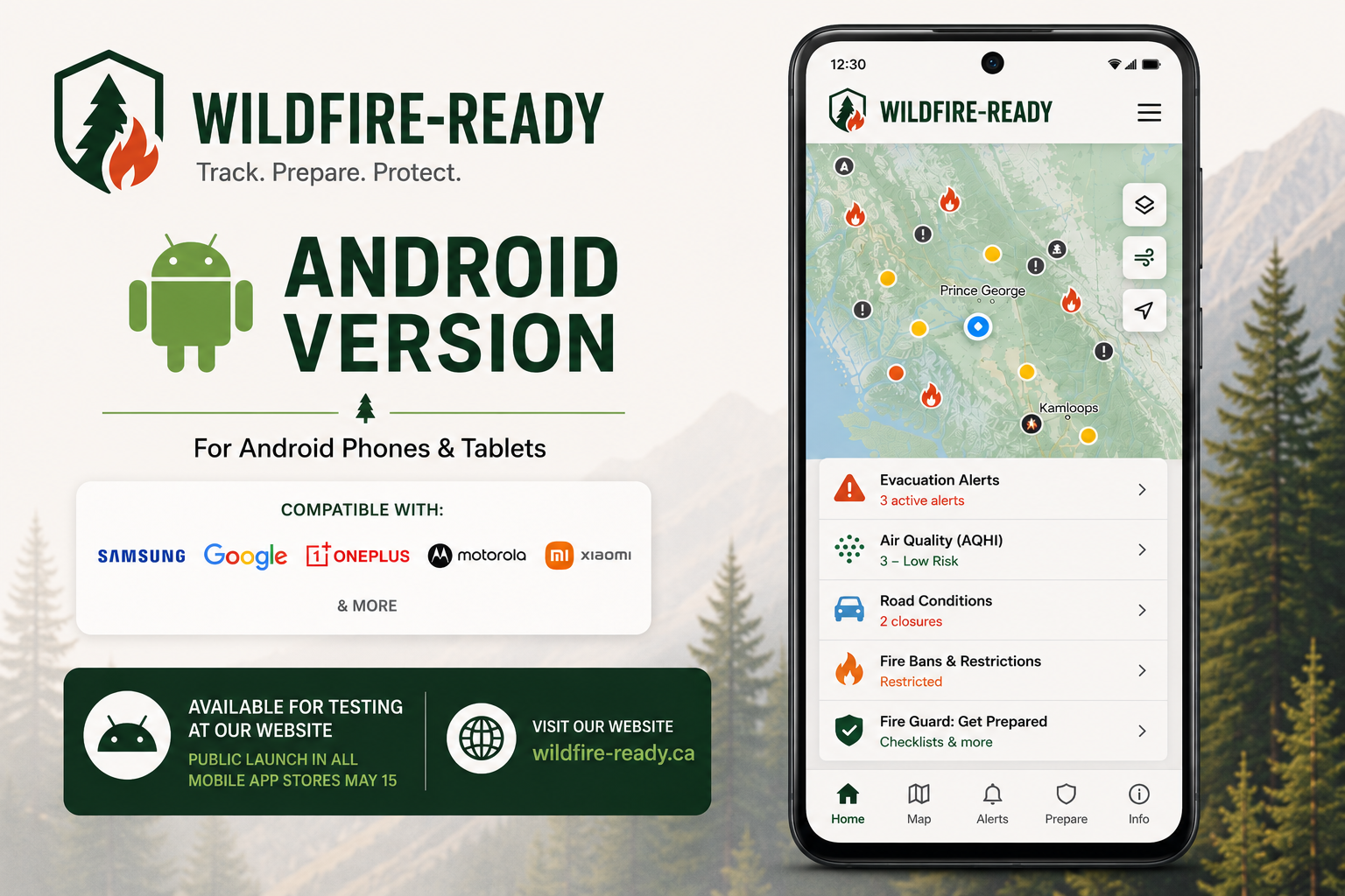 Programme de testeurs bêta Android WildFire-Ready